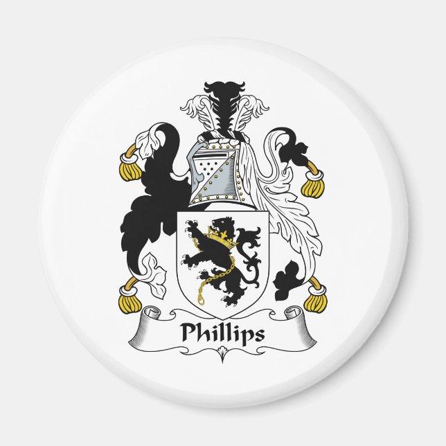 Imán Crest familiar Phillips (Frente)