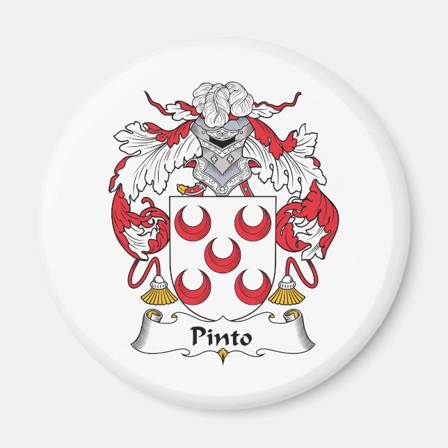 Imán Crest familiar Pinto (Frente)