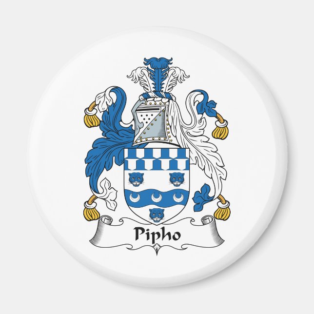 Imán Crest familiar Pipho (Frente)