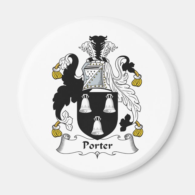 Imán Crest familiar Porter (Frente)