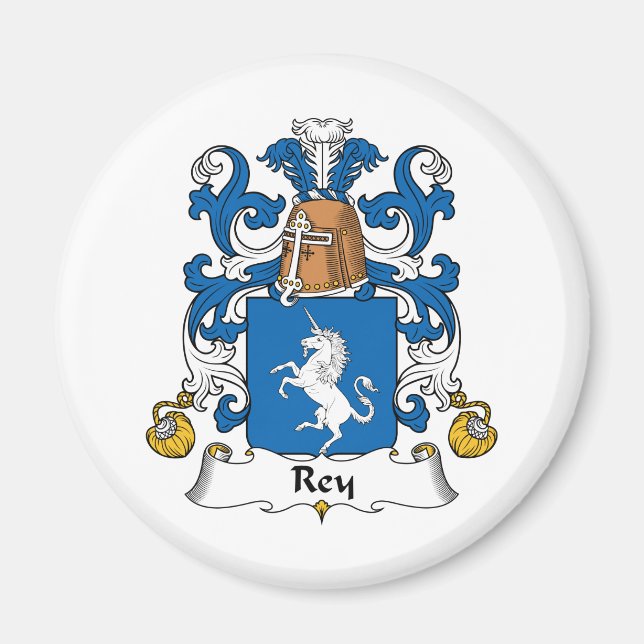 Imán Crest familiar Rey (Frente)