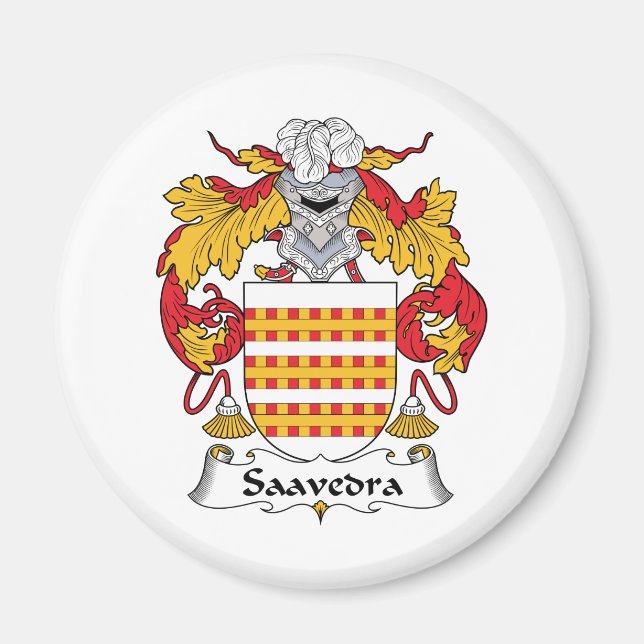 Imán Crest familiar Saavedra (Frente)