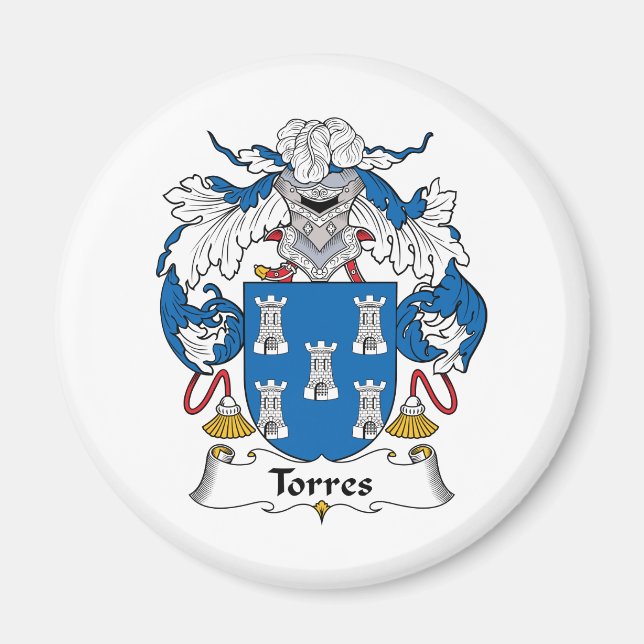 Imán Crest familiar Torres (Frente)