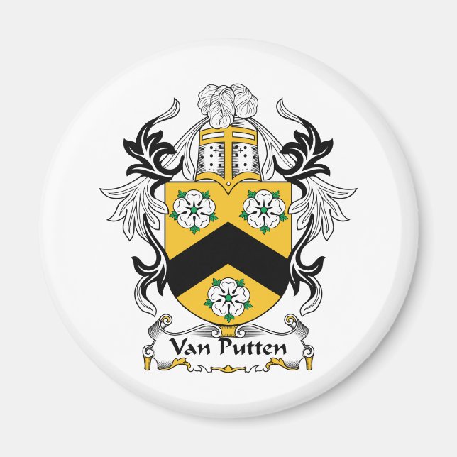 Imán Crest familiar Van Putten (Frente)