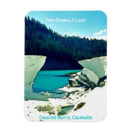 Imán Crested Butte, Colorado Vintage Style