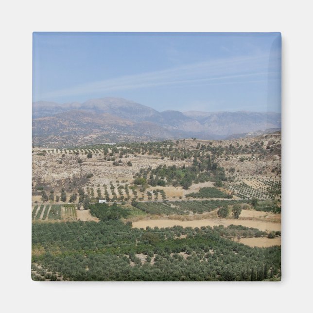Imán Crete Landscape Magnet (Frente)