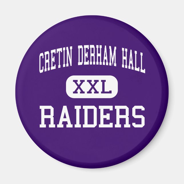 Imán Cretin Derham Hall - Raiders - High - Saint Paul (Frente)