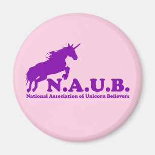 Imán Creyentes del unicornio de N.A.U.B