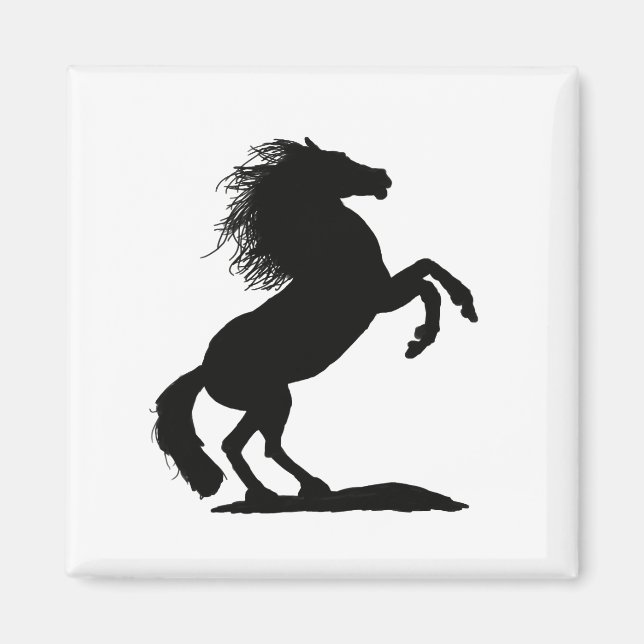 Imán Criando el Stallion Negro por diseños de Cussdum (Frente)