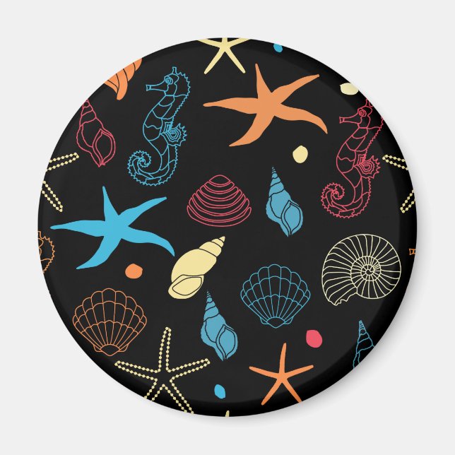 Imán criaturas marinas (Frente)