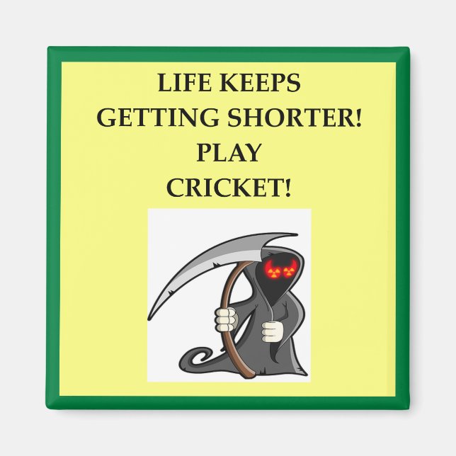 IMÁN CRICKET (Frente)
