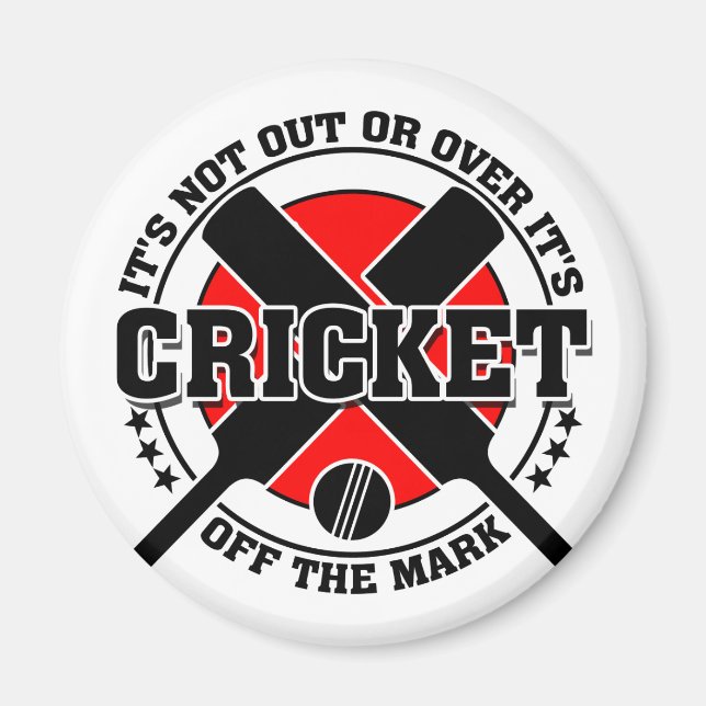 Imán Cricket - Off The Mark Cricket (Frente)