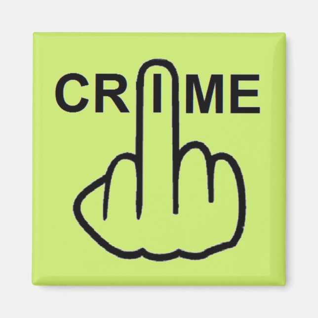 Imán Crimen De Magnate Es Criminal (Frente)