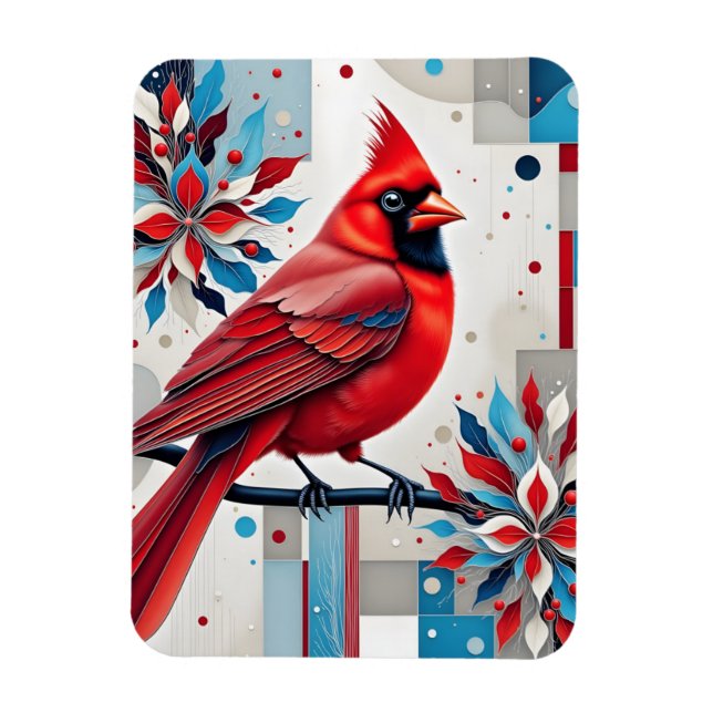 Imán Crimson Harmony (Vertical)