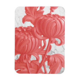 Imán Crisantemo rosa