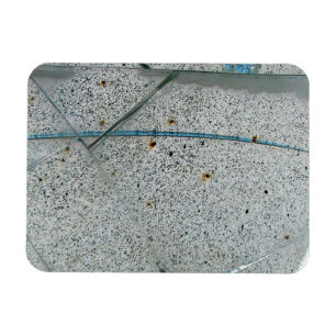 Imán Cristal roto y sucio