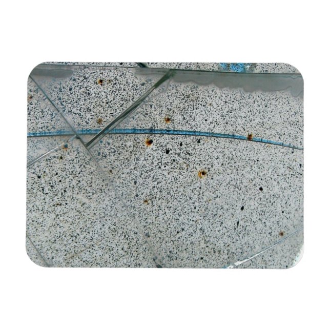 Imán Cristal roto y sucio (Horizontal)