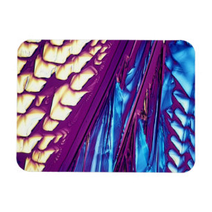 Imán Cristales del ácido tartárico