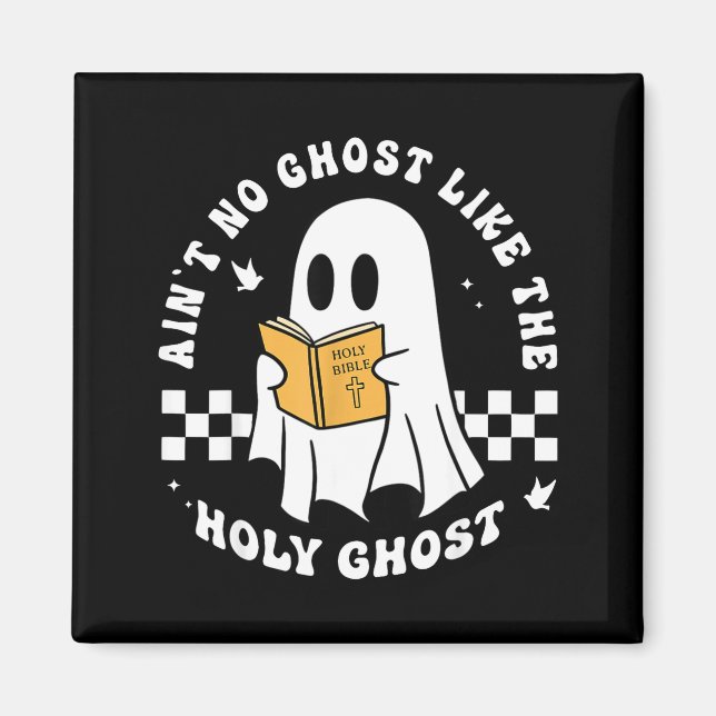 Imán Cristianismo divertido No hay fantasma como el Esp (Frente)