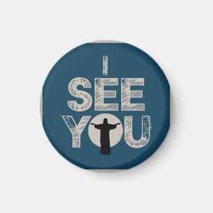 Imán Cristiano Jesús te está vigilando, Jesús te veo