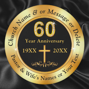 Imán Cristianos o 60° Aniversario de la Iglesia, favore