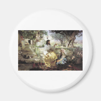 Imán Cristo con Martha y María alrededor de 1886