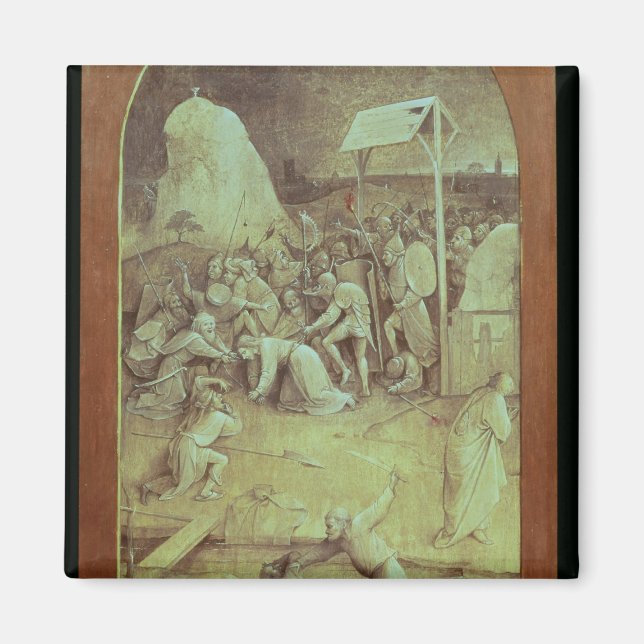 Imán Cristo en el camino al calvario (Frente)