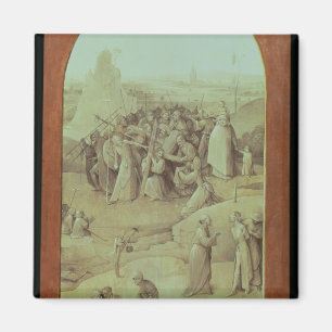 Imán Cristo en el camino al Calvary