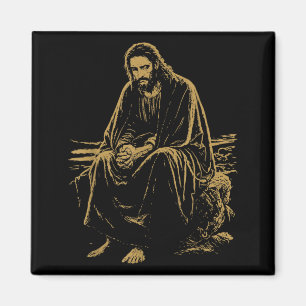 Imán Cristo en el Desierto Oración de Jesús Fe Cristian
