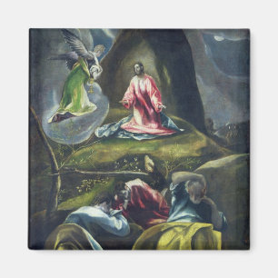 Imán Cristo en el jardín de aceitunas