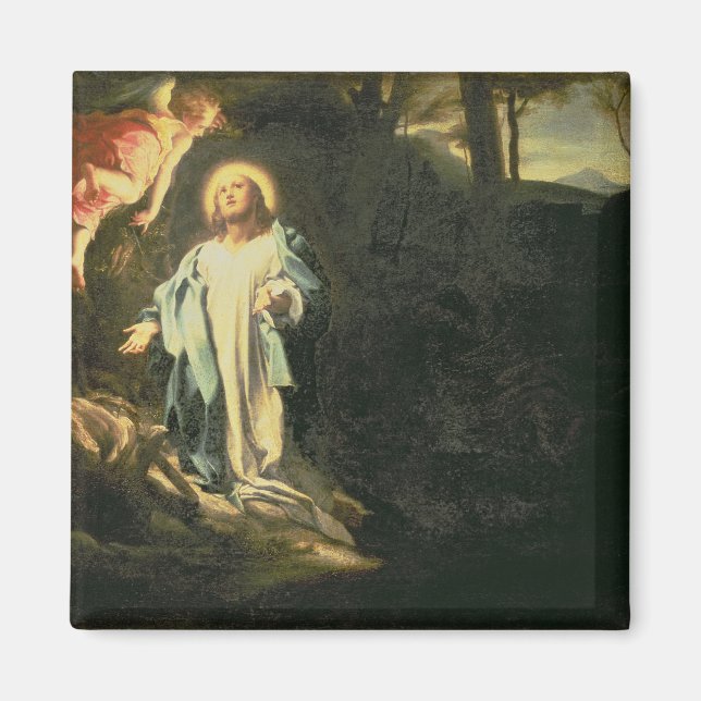 Imán Cristo en el Jardín de Getsemaní 3 (Frente)