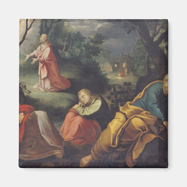 Imán Cristo en el Jardín de las Olivas, 1625 (Frente)