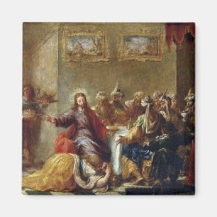 Imán Cristo en la casa de Simon el Pharisee, 1660