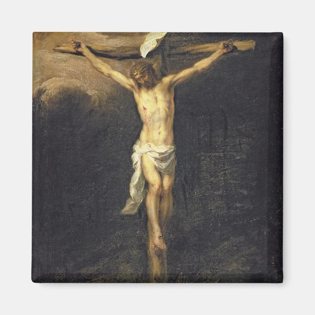 Imán Cristo en la cruz, 1672 (Frente)