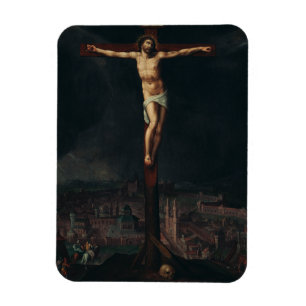 Imán Cristo en la Cruz por Gillis Mostaer