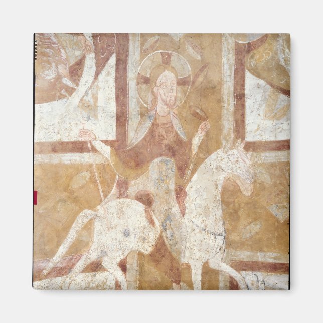 Imán Cristo en un caballo blanco (Frente)