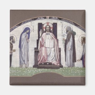 Imán Cristo Enthroned