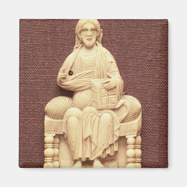 Imán Cristo entronizado, bizantino, siglo 10-11 (Frente)