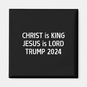 Imán Cristo es Rey Jesús es Señor Trump 2024 Cristiano 