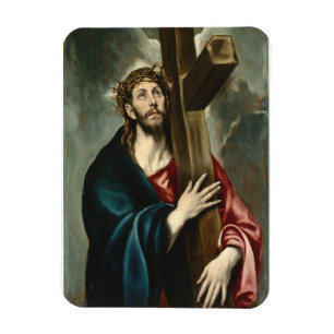 Imán Cristo llevando la cruz, El Greco