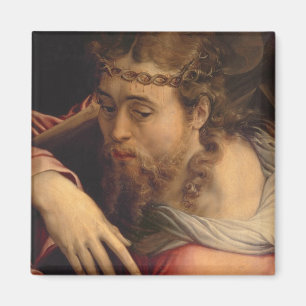 Imán Cristo que lleva la cruz, 1540-45 (aceite en el