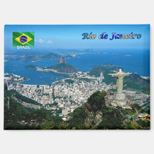 Imán Cristo Redentor Recuerdo de Río de Janeiro,