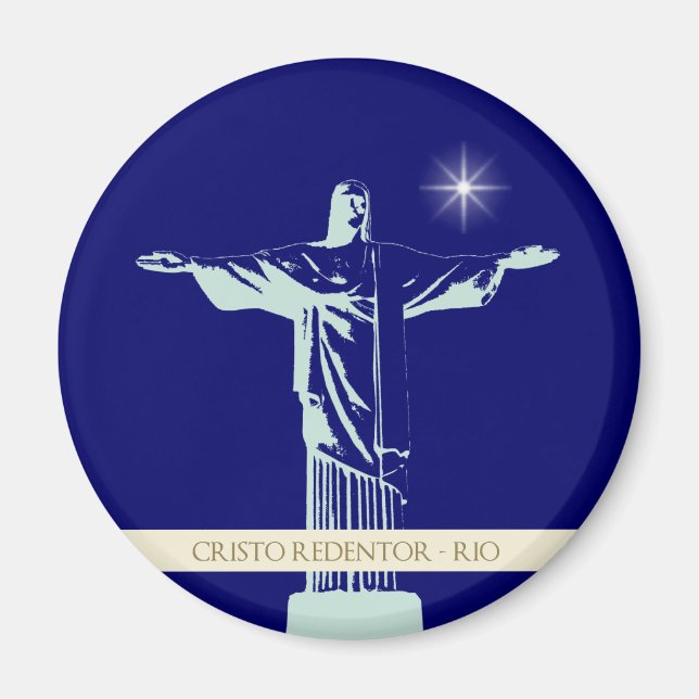 Imán Cristo Río de Janeiro (Frente)