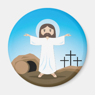 Imán Cristo subido