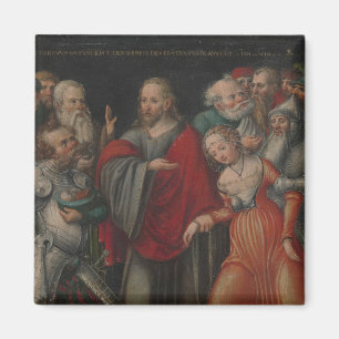 Imán Cristo y la adúltera