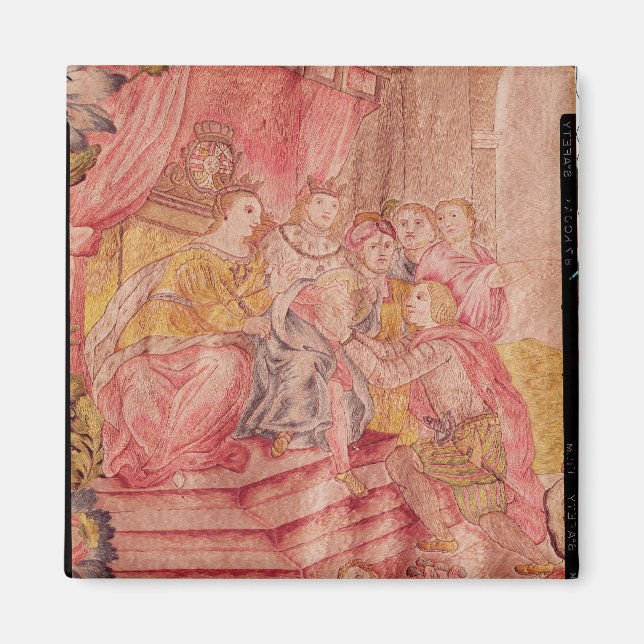 Imán Cristóbal Colón antes de Fernando II (Frente)