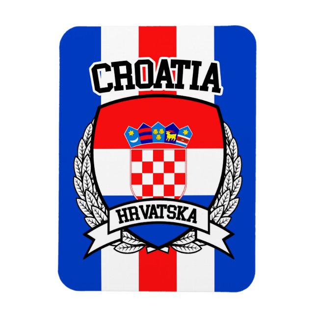 Imán Croacia (Vertical)