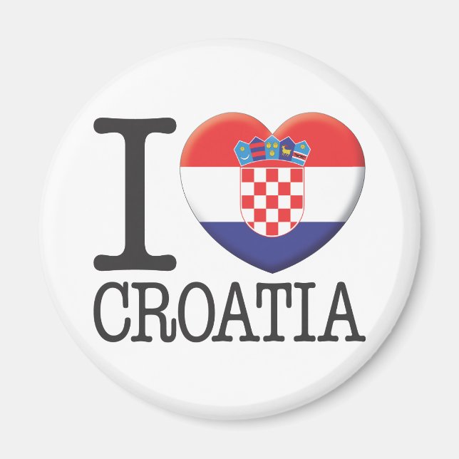 Imán Croacia (Frente)