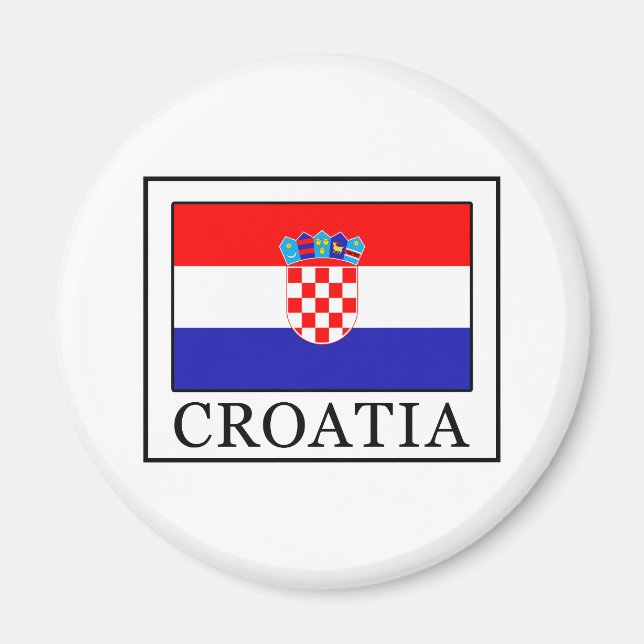 Imán Croacia (Frente)