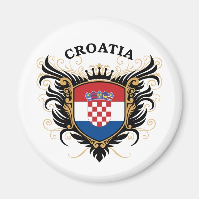 Imán Croacia (Frente)